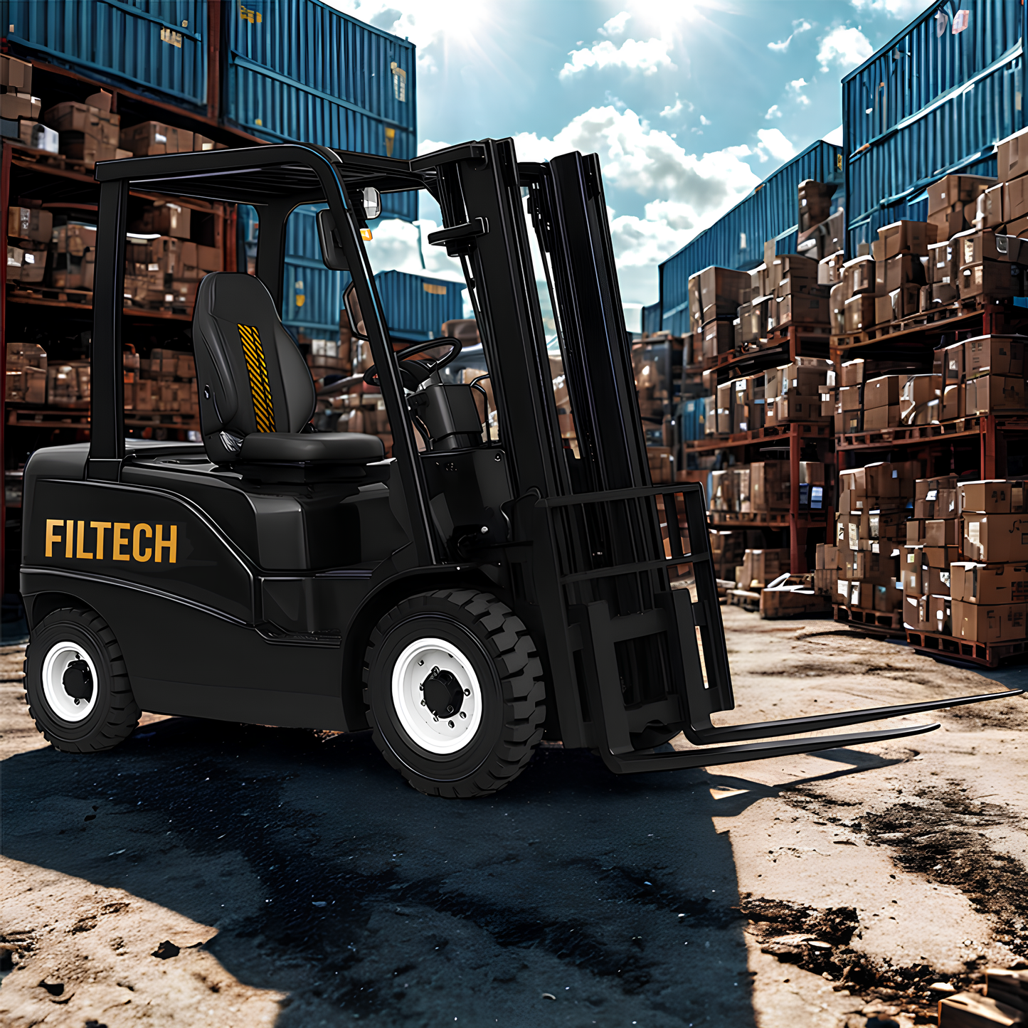 Carrello Elevatore Frontale Elettrico - 20 Quintali | CEFE20