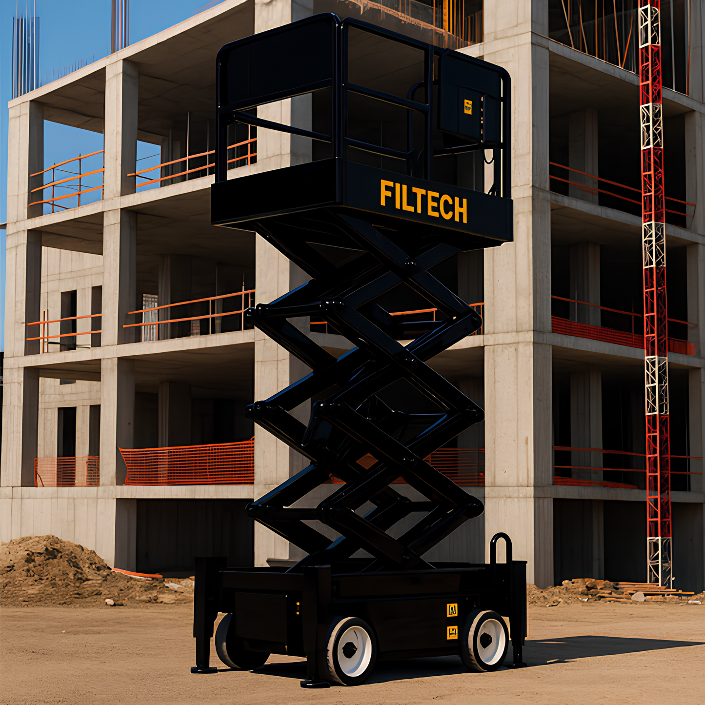 Piattaforma a Pantografo - Altezza 14 Metri | FILTECH PP14