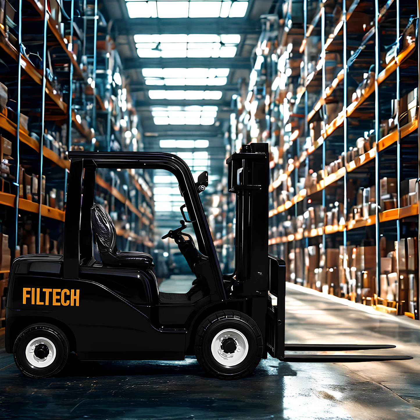 Carrello Elevatore Frontale Elettrico - 35 Quintali | CEFE35